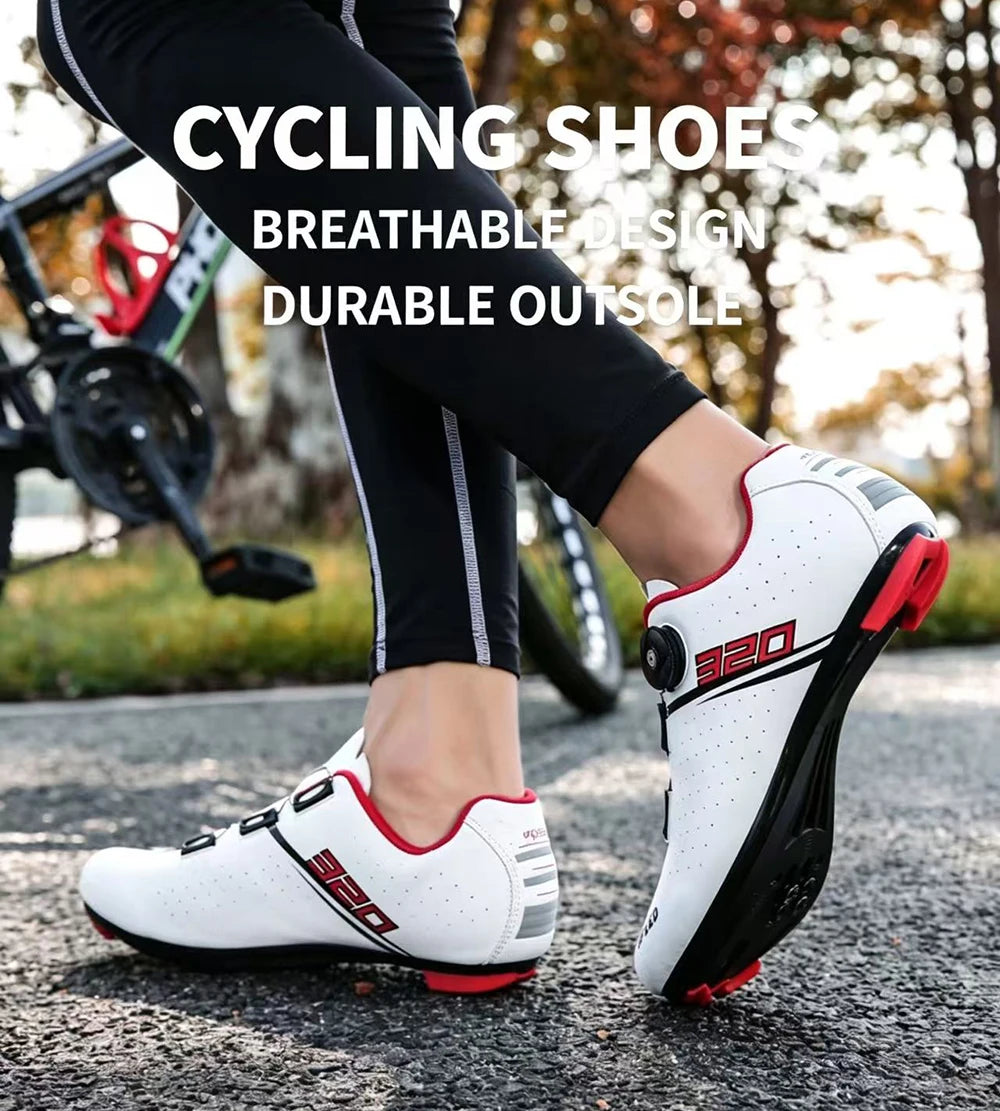 New Cycling Shoes MTB Cycling Men's Sports Shoes Self-Locking Speed Road Cycling Sports Shoes Women's SPD Cleats Cycling Shoes