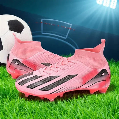 Herr Nya TF fotbollsskor Sneakers Society Turf Grass Ultralätta fotbollsskor för män Bekväma fotbollsskor med ankelstöd Futsal Snabba