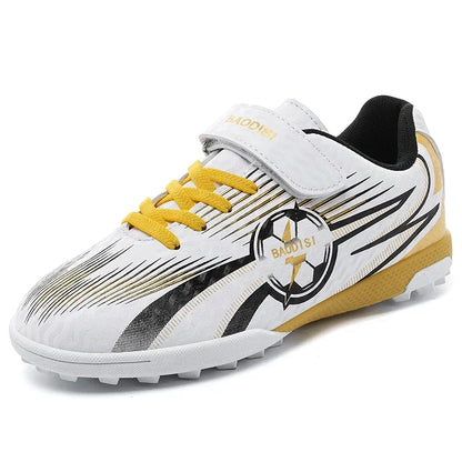 Chaussures de football originales à crampons pour cheville, nouvelles chaussures de football pour enfants, chaussures de futsal, baskets rapides pour intérieur, chaussures de sport pour terrain de société, chaussures de f