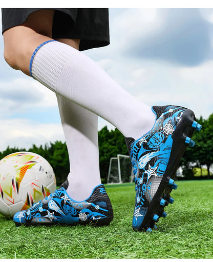 Scarpe da calcio da uomo Scarpe da calcio originali per ragazzi TF/AG Scarpe da calcio professionali da campo al coperto Scarpe da calcio Society Sneaker antiscivolo