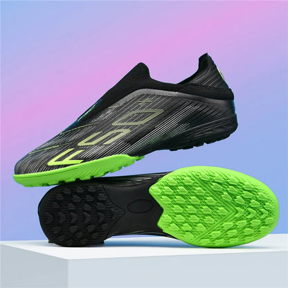 New Men Football Boots Match Cleats High-quality Futsal Indoor Sneakers Non-Slip Grass Soccer Shoes Hot-selling High-top Outdoor