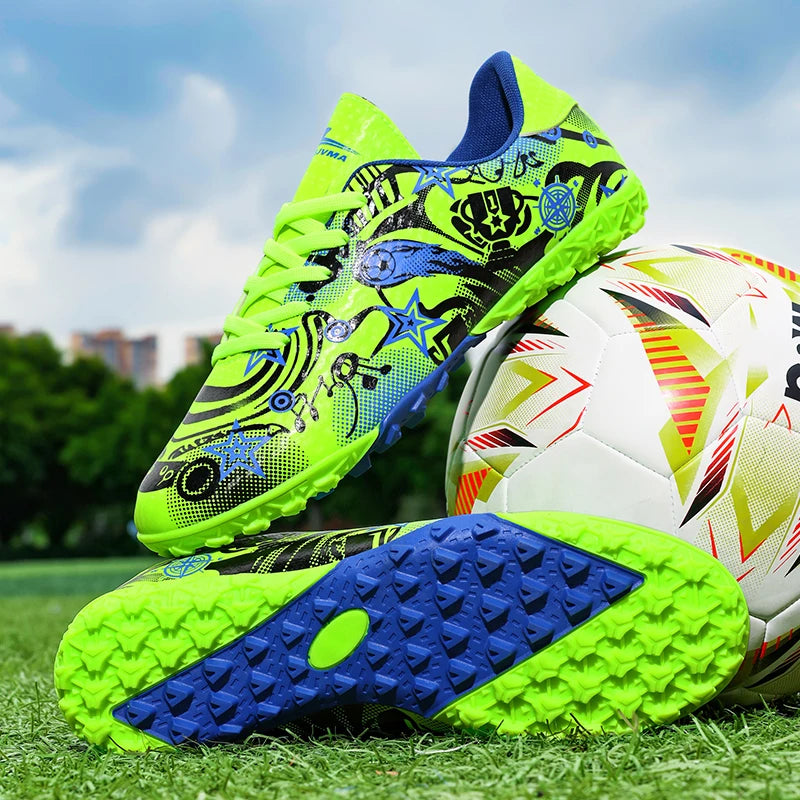 Scarpe da calcio da uomo Scarpe da calcio originali per ragazzi TF/AG Scarpe da calcio professionali da campo al coperto Scarpe da calcio Society Sneaker antiscivolo