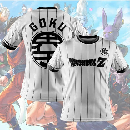Men's T-shirts Dragon Ball Z T-shirt Boys Clothes Children's Clothing Summer Short Sleeve Kids Cartoon Tee Tops Baby Boy
