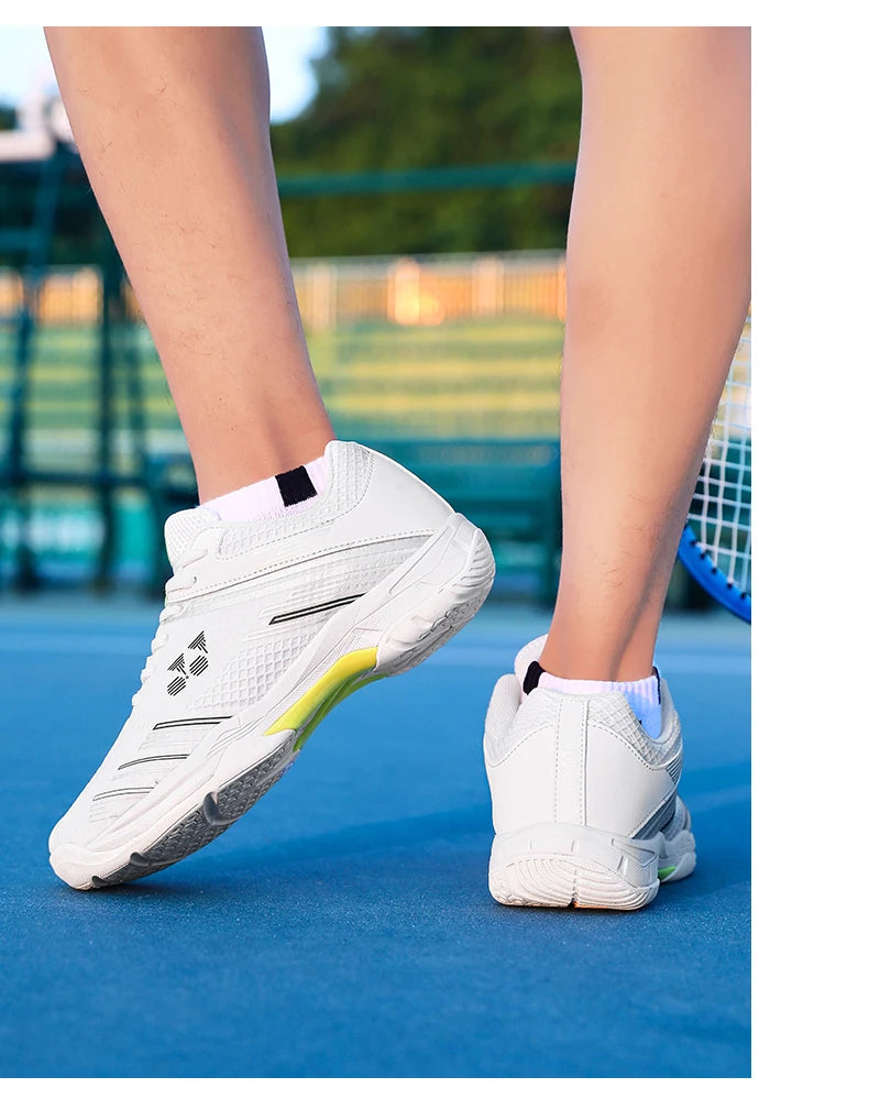 New Professional Badminton Shoes Sneakers Men's Breathable Anti-slip Tennis Sport Shoes for Men Women Training Sneakers