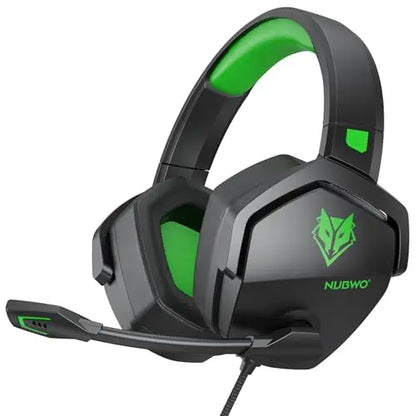 Casque de jeu NUBWO N16, design stéréo confortable, micro à réduction de bruit pour PS5, PS4, Xbox One, Switch, PC, ordinateur portable et Mac