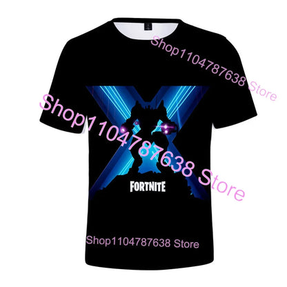 Letné tričko Raven Ultima Knight F-Fortnite s 3D potlačou Banana Peely Pánske tričko Battle Royale Hry Tričká Narodeninové darčeky
