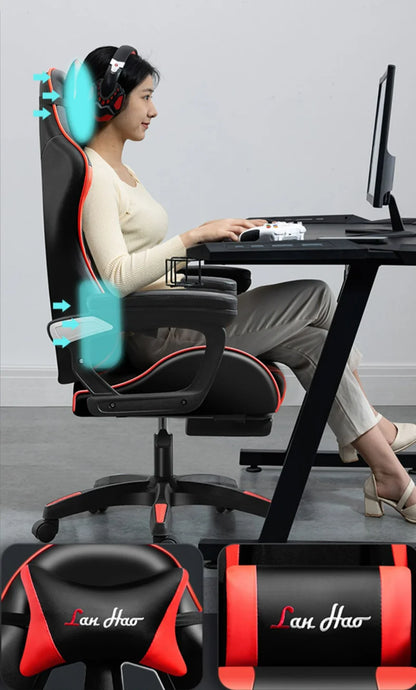 Computer Home Office Chair Gaming Esports Chair Can Lie Comfortable Ergonomic Gamer Chair Multifunctional Furniture