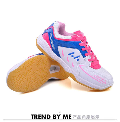 Sapatos de badminton para competição profissional, para homem e mulher, sapatos desportivos unissexo, sapatos de ténis, leves, ténis de mesa