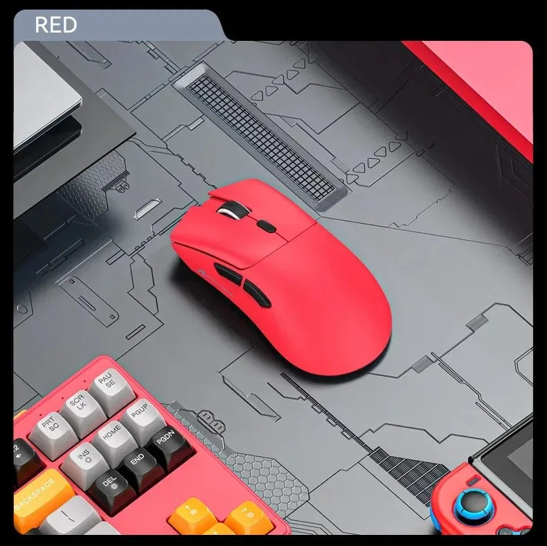 ATTACK SHARK R1 59g Ultra-light Mouse have PAW3311,18000DPI,400IPS,40G,1000Hz,Tri-Mode,Broadcom BK3633 Master,20 Million Times