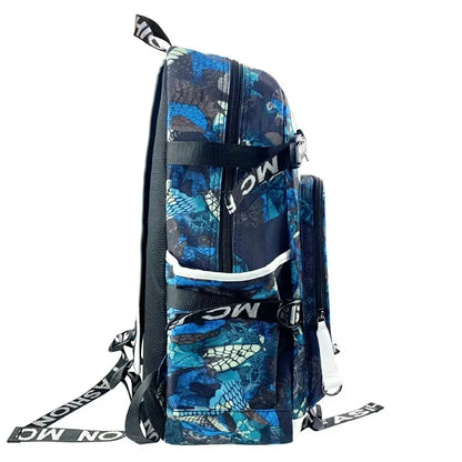 Mochila escolar Fortnite con estampado del juego para estudiantes, niños y niñas, gran capacidad, impermeable, ligera y resistente, regalo de cumpleaños