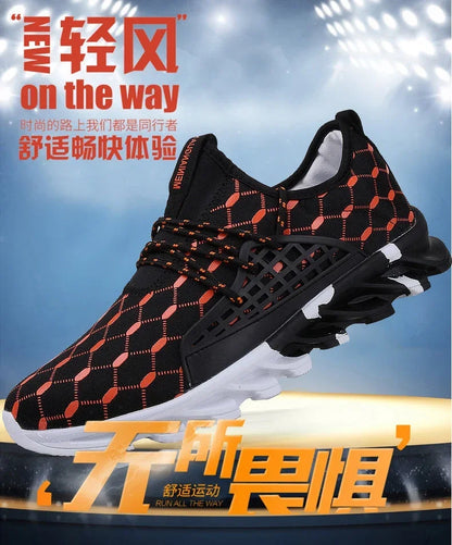 Men's Sports Shoes Breathable Casual Walking Shoes Men's Fashion Clothing Tennis Sports Shoes