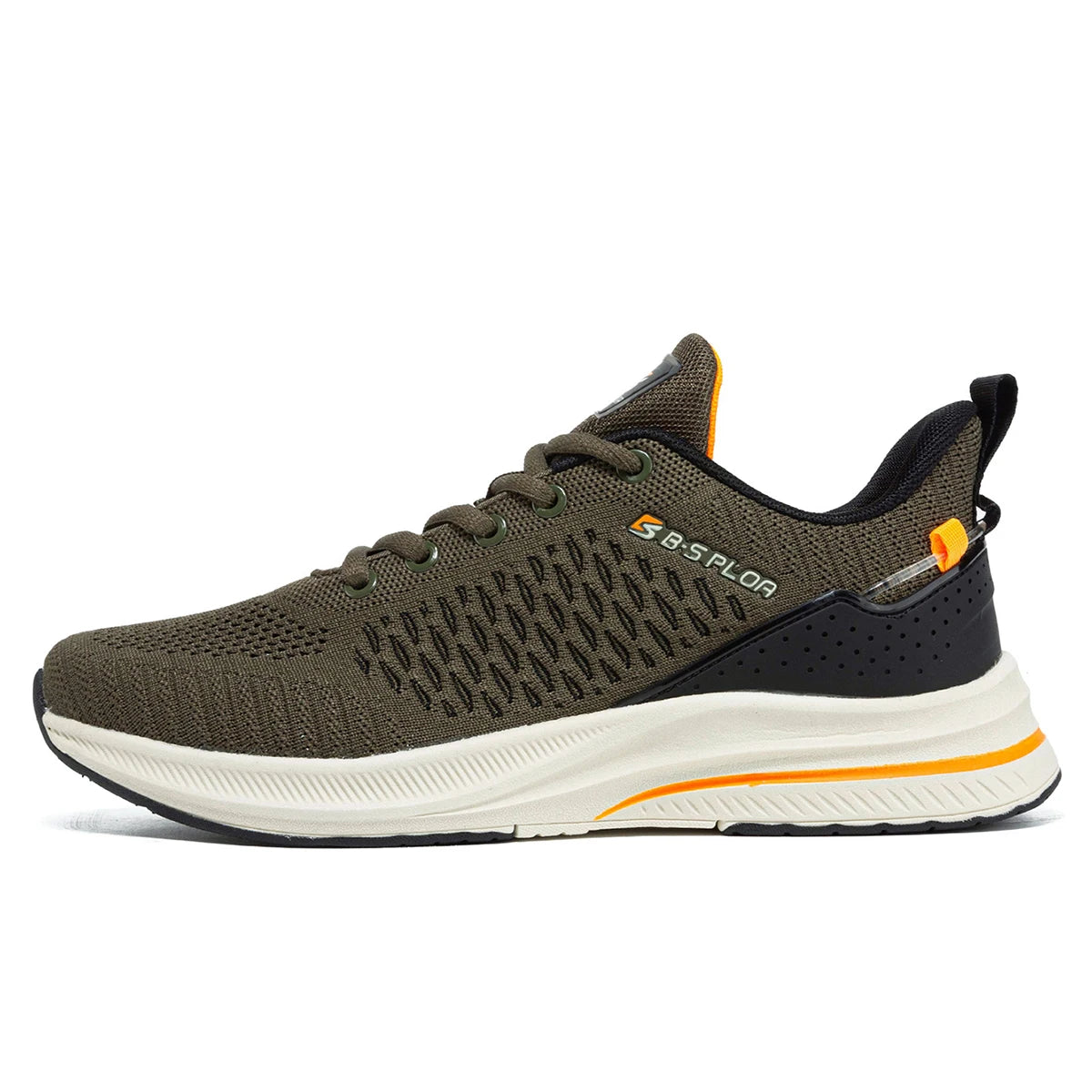 Baasploa Men Running Shoes Brand Male Designer Mesh Casual Sneakers Lightweight Lace-Up New Male Outdoor Sports Tennis Shoe