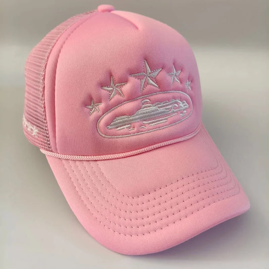 New Unisex Print Baseball Hats New Unisex Hip Hop Breathable Personal Sunshade Mesh Versatile Street Fashion Trucker Caps
