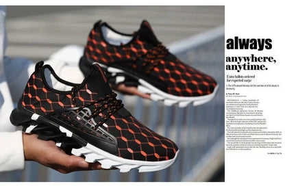 Men's Sports Shoes Breathable Casual Walking Shoes Men's Fashion Clothing Tennis Sports Shoes