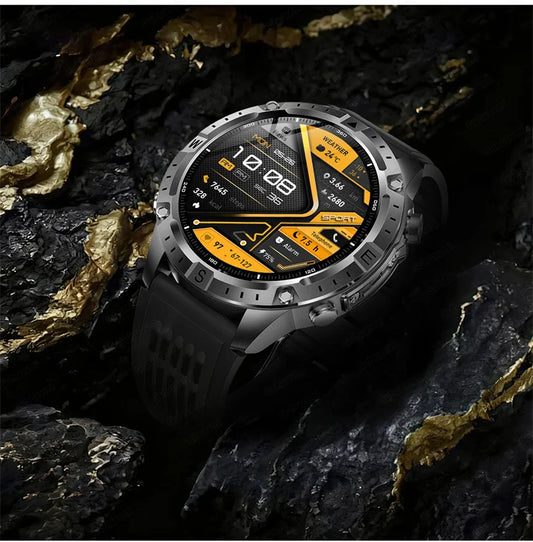 Smartwatch da uomo con tracciamento GPS, orologio di fascia alta, impermeabile per il nuoto, sensore a sei assi, sportivo, 2 GB di memoria, GPS, mappa, bussola, smartwatch
