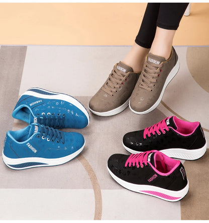 Women’s Sneakers Fashion Women’s Vulcanized Shoes High-Quality Flats Shoes for Women Walking Platform Plus Size Zapatillas Mujer