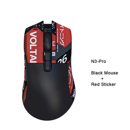Motospeed Darmoshark N3 Pro Bluetooth brezžična gaming miška, dvojni 8K, tri-mode, polnilna, PAW3395, 64g, ergonomska miška za gamerje