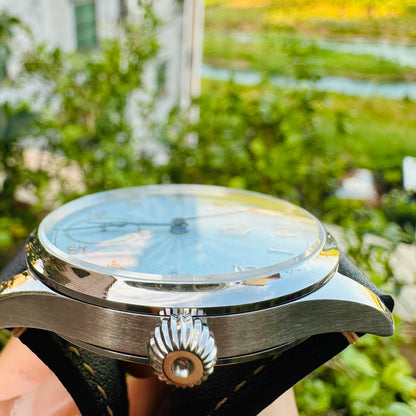 Men's manual mechanical watch for Seagull ST3621 vintage micro rotor watch stainless steel waterproof men wristwatches Dropshipp