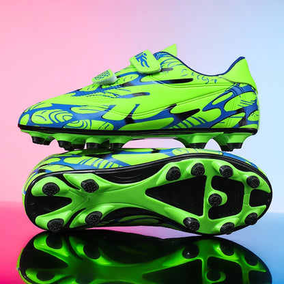 Nouveaux hommes enfants bottes de Football ultralégers garçons chaussures de Football professionnelles crampons antidérapant Match herbe chaussures d'entraînement livraison directe