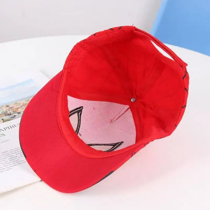 Cartoon Baseball Stamp Caps Children Snapback Hats Kids Spring Autumn Hip Hop Hat Boys Girls Cute Photography Props Caps Gift