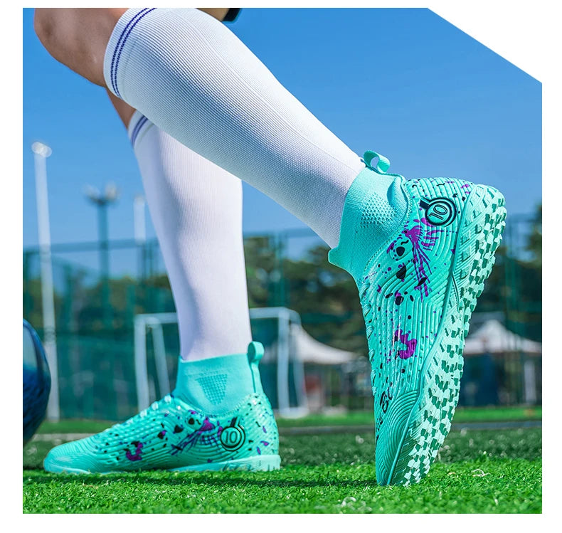 Moški profesionalni nogometni čevlji, protizdrsni nogometni čevlji, unisex, dihalni, za futsal, športni, novi čevlji s špicami, neposredna dostava, ultralahki