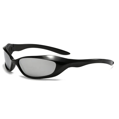 KLASSNUM Y2K Punk Sports Sunglasses For Men Women Future Sense Sun Glasses Brand Designer Party Anti UV400 Fashion Goggle New