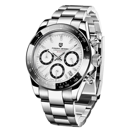 2025 PAGANI DESIGN  New PD1644 Meteorite Dial Fashion Men Quartz Wristwatches 100M Sapphire Glass Chronograph relogio masculin