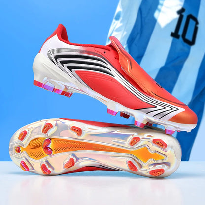 Nouvelles chaussures de football pour hommes TF/FG, chaussures de soccer professionnelles de haute qualité, chaussures de futsal unisexes, crampons ultralégers, baskets, Chuteira Campo