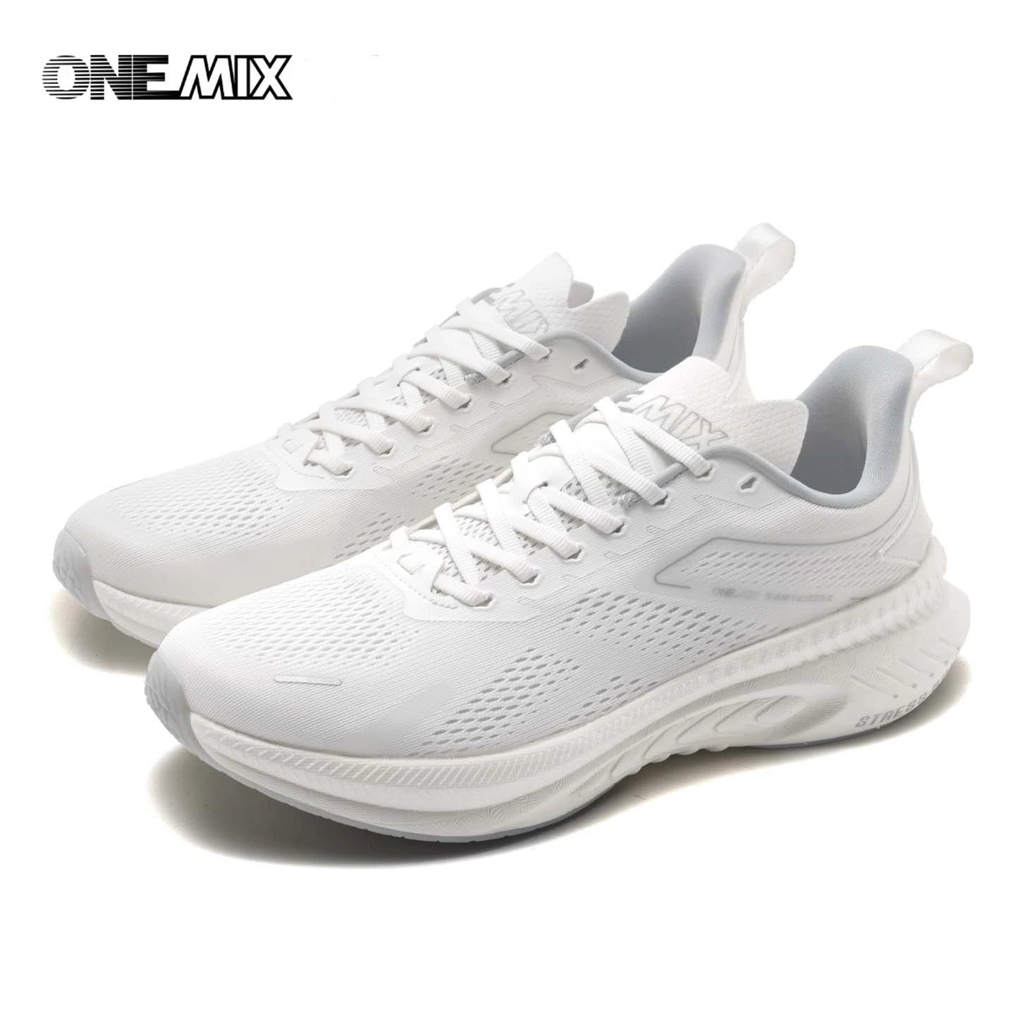 ONEMIX Nuevo estilo Otoño Invierno Zapatillas de running para hombre Outdoor Jogging Amortiguadas Transpirables Ligeras Elásticas Deportivas