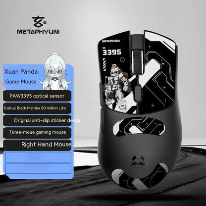 Metaphyuni Metapanda P1 Wireless Mouse P1 Pro Max Paw3395L ow Latency Lightweight E-Sports Gaming Mouse Ergonomics Pc Gamer Gift