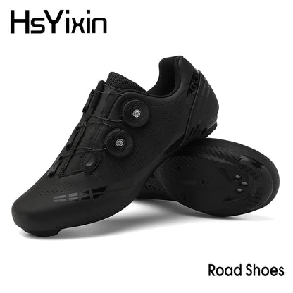 MTB cycling shoes breathable men and women off-road mountain bike cycling shoes self-locking speed mountain bike pedal shoes
