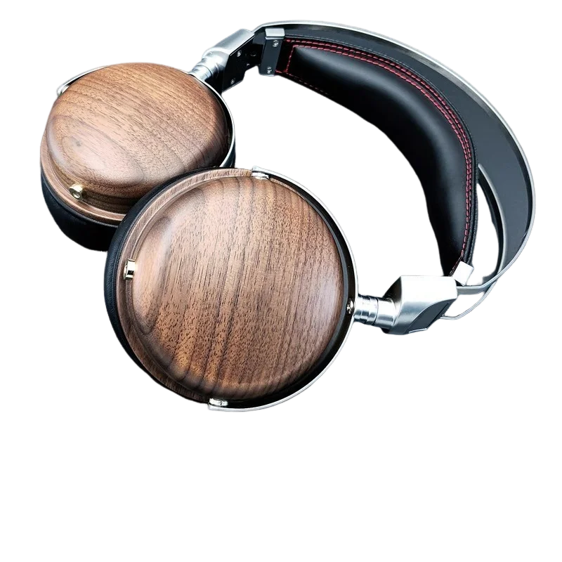 Kit de coque pour écouteurs DIY Walnut pour écouteurs. Accessoires pour écouteurs supra-auriculaires