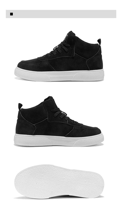 Men's Skateboarding Shoes 48 High Top Casual Sneakers Breathable Street Shoes Flats Shoes Lace Up Walking Shoes Men's Shoes