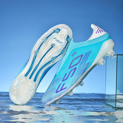 Nouvelles chaussures de football pour hommes, baskets antidérapantes, chaussures d'entraînement, bottes de football très vendues, crampons légers de haute qualité pour matchs sur gazon, mi-hautes pour l'extérieur