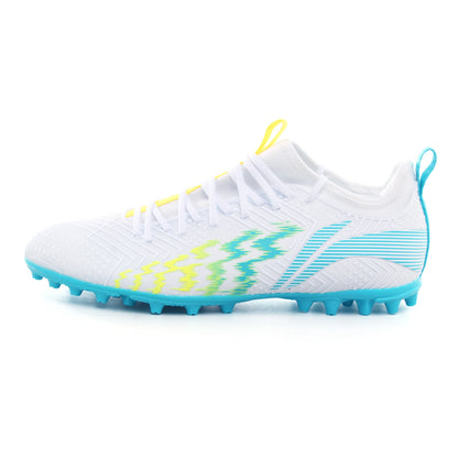 Li-Ning Men's Football Shoes AG Ground Breathable Anti-Slippery Sport Soccer Shoes LINING Footwear Wearable Sneakers YSFU015