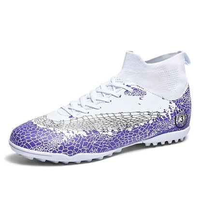 Chaussures de football professionnelles pour hommes et enfants, baskets de football, chaussures d'entraînement de futsal pour garçons, taille 35-45