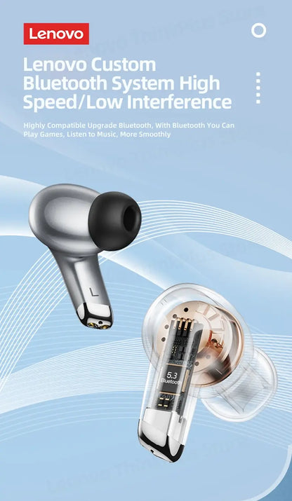 Lenovo LP5 Wireless Bluetooth Earbuds – Lenovo LP5 TWS Earbuds HiFi Stereo Sound, Lenovo LP5 Noise Cancelling Sports Waterproof Bluetooth 5.3 Earbuds with Mic, Lenovo LP5 Wireless Headphones