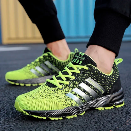 Men's and Women's Flats Fashion Casual Sneakers Couple Walking Shoes Plus Size 36-48 Breathable Fitness Running Shoes Men Shoes