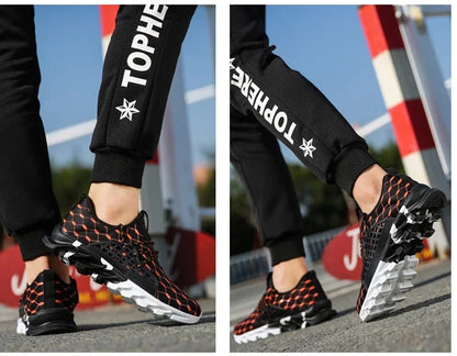 Men's Sports Shoes Breathable Casual Walking Shoes Men's Fashion Clothing Tennis Sports Shoes
