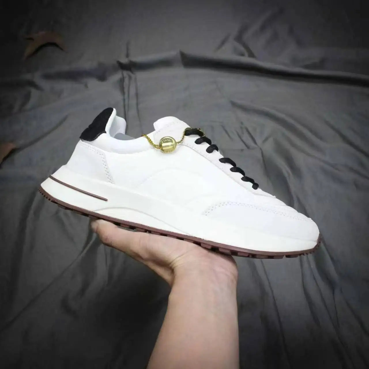 Men's Pure Original B30-8 Sports Shoes Fashionable Casual All-Match Running Shoes Laced Breathable Anti-Slip Sports Leisure Runn