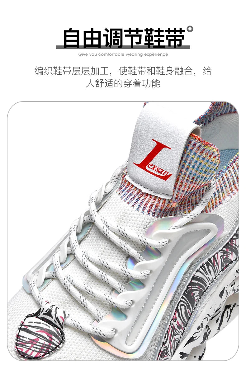 Men's Sneakers Male Casual Men's Shoes Tennis Luxury Shoes Trainer Race Breathable Shoes Fashion Running Shoes for Women