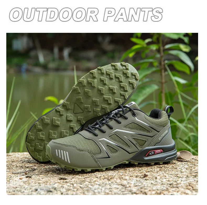 Men's Lockless Cycling Shoes,Outdoor Mountain Cross-Country Non-slip Hiking shoes,Breathable Sports Shoes,Road Cycling Shoes