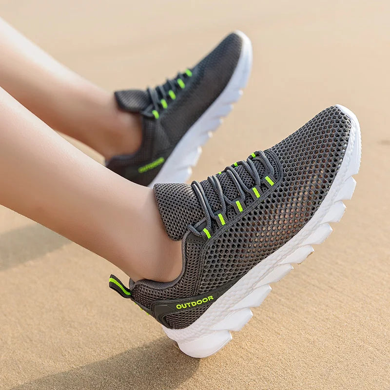 Men Women Quick-Dry Wading Shoes Water Shoes Breathable AquaIn Upstream Antiskid Outdoor Sports Wearproof Beach Sneakers 39-46