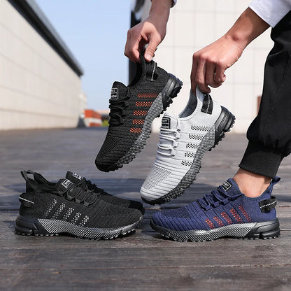 Zapatillas deportivas casual transpirables para hombre, moda verano 2025, calzado de running ligero y suave, tallas de mujer 36-46
