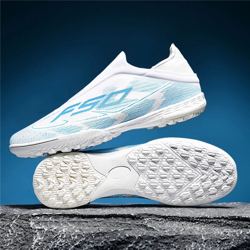 Chaussures de Football pour hommes, bottes de Football ultralégères pour adultes, crampons d'intérieur, antidérapants, Fg sur gazon, confortables, nouvelle collection