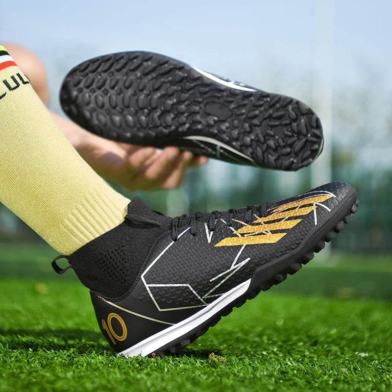 Chaussures de football professionnelles pour hommes, originales, résistantes, décontractées, ultralégères, antidérapantes, pour terrain de football