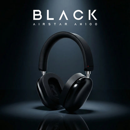 Casque audio Monster AH100 ANC circum-auriculaire Bluetooth 6.0 -45dB avec réduction active du bruit, écouteurs stéréo haute fidélité, filaire/sans fil