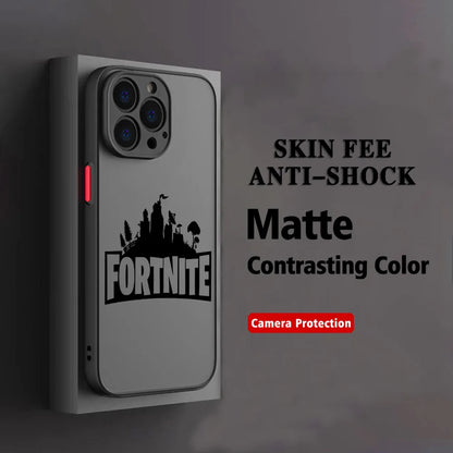Hot Game F-Fortnites Phone Case For Xiaomi Redmi Note 14 13 12 12S 11 11S 10 10S 9T 9S 8 7 Pro Plus 4G 5G Matte Clear Back Cover