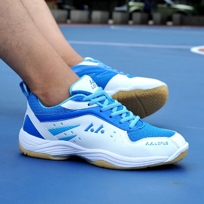 Sapatos de badminton para competição profissional, para homem e mulher, sapatos desportivos unissexo, sapatos de ténis, leves, ténis de mesa