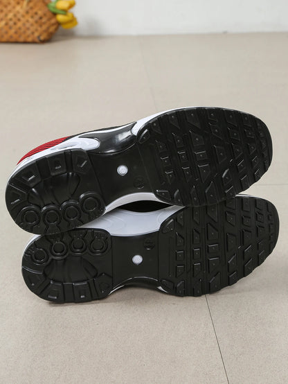 Zapatillas de running de moda para hombre con cordones, muy transpirables: antideslizantes, duraderas y con una comodidad acolchada. Zapatillas deportivas de moda para hombre.